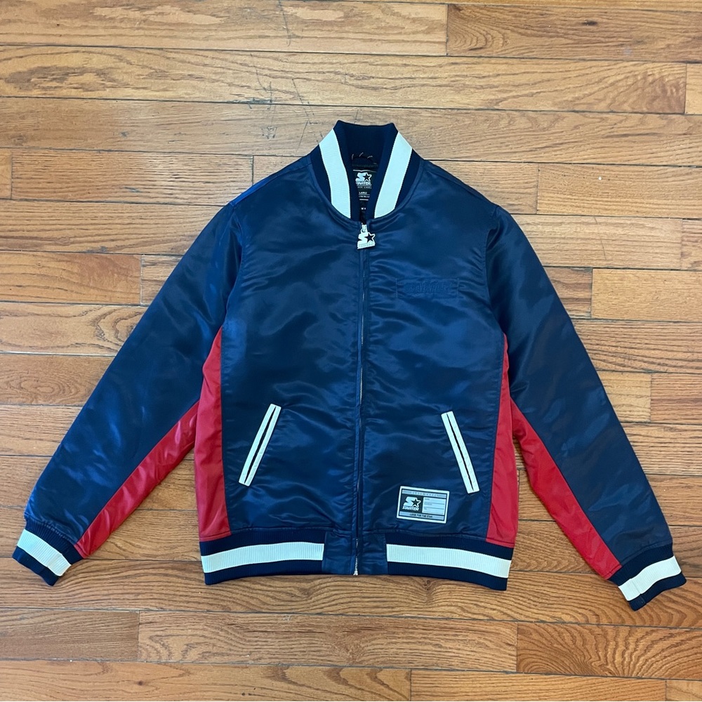 Men’s STARTER Black Label  Zip Up Jacket Size L